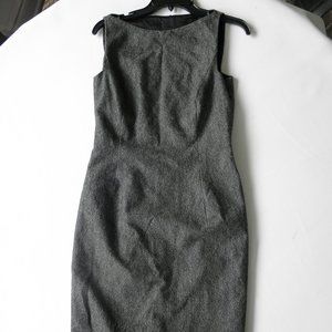 Medium Wool Dress, Black (No Name)